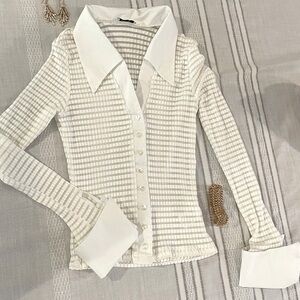 Casual/Dressy White Blouse